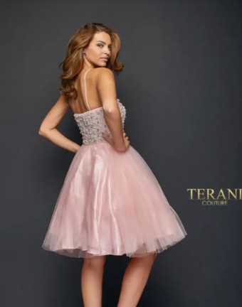 Terani Terani 1911P8404 #1 Ivory Blush Lilac thumbnail