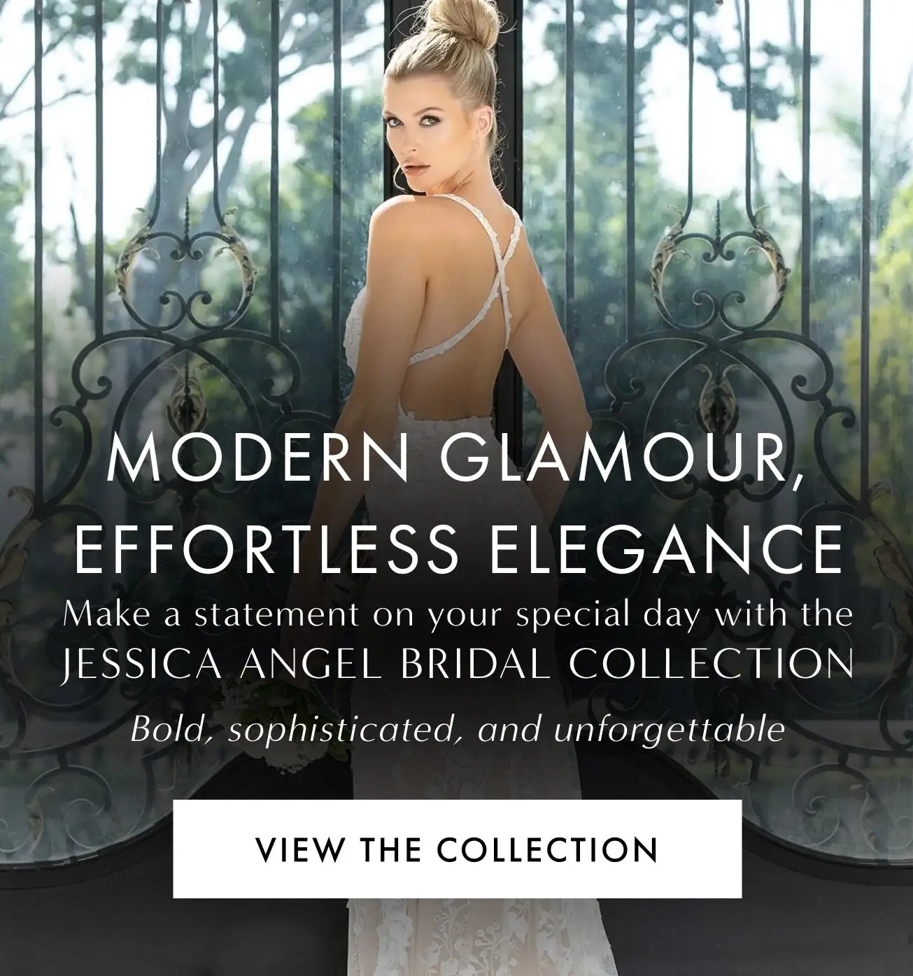 Jessica Angel Bridal Collection Mobile Banner