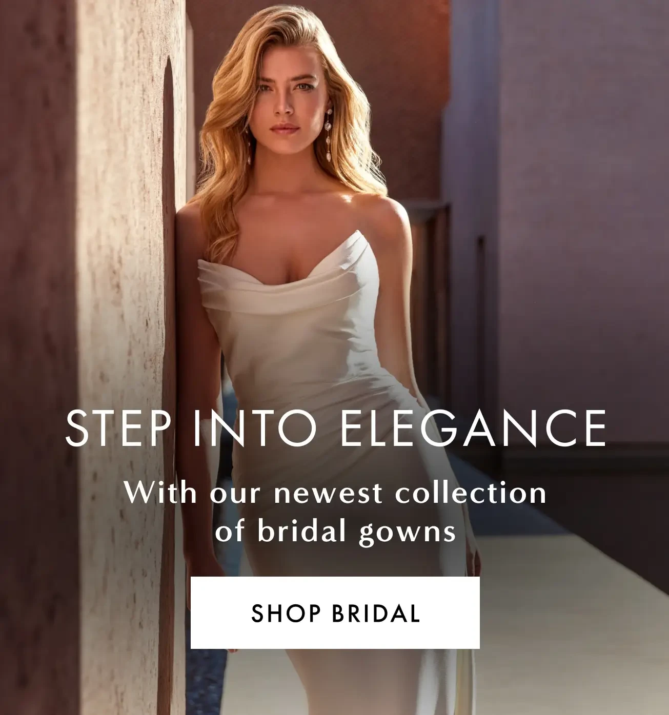 Bridal Fall 2025 banner for mobile