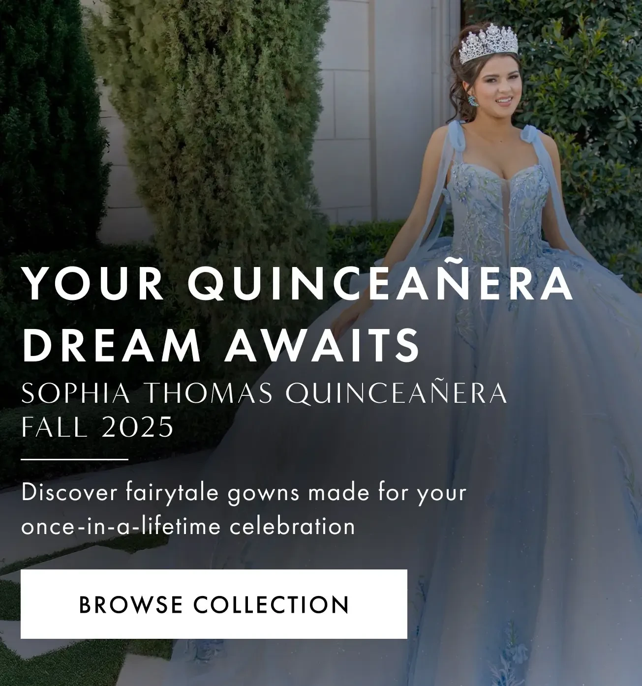 Sophia Thomas Quinceanera Mobile Banner