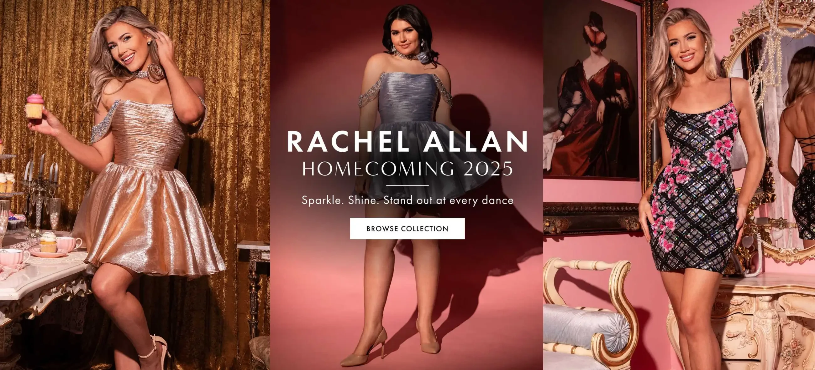 Rachel Allan Homecoming Banner