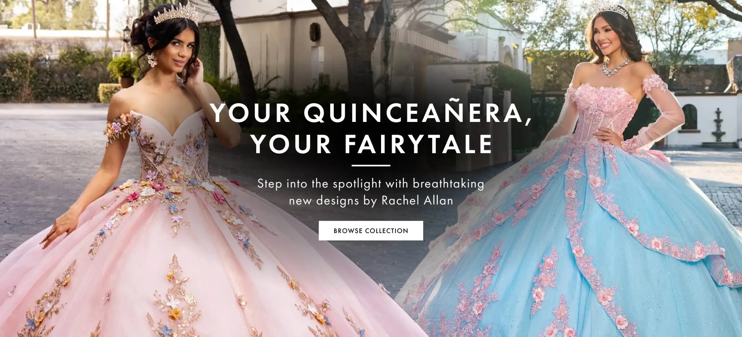 Rachel Allan Quinceañera Banner