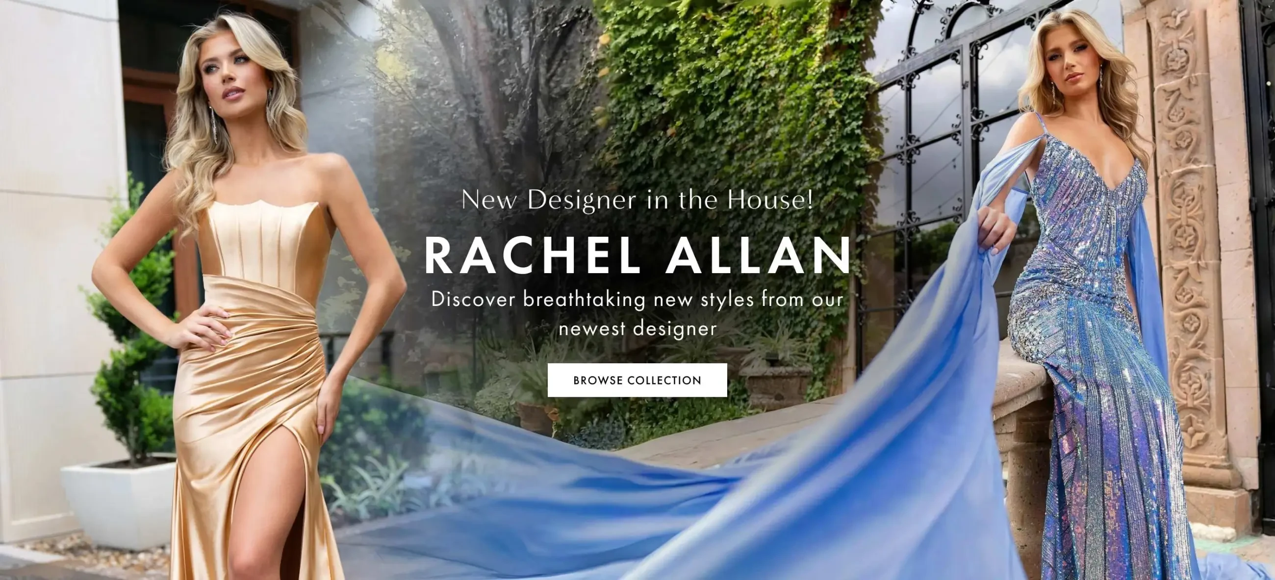 Rachel Allan Prom & Pageant Banner